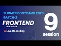 Frontend Session 9