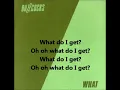 Buzzcocks - What Do I Get?