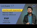 php - Function with Arguments lec php tutorials thecodecollege
