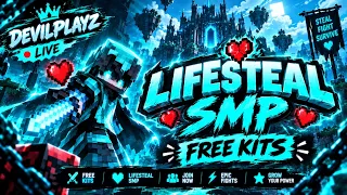 😱 BEST FREE LIFESTEAL SMP! | SWIFT MC | 1.21+ | JAVA + BEDROCK | FREE KITS 🔥