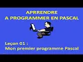 Lesson 1 My First Pascal Program