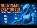 Auto Email Accounts Creation Bot - Create Email Accounts in Bulk
