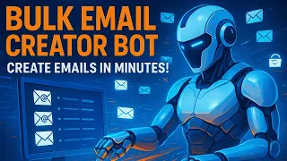 Auto Email Accounts Creation Bot - Create Email Accounts in Bulk