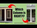 Column review How to choose the right columns Scale and proportion start here
