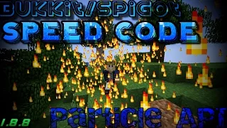 Minecraft Particle API Speed Code