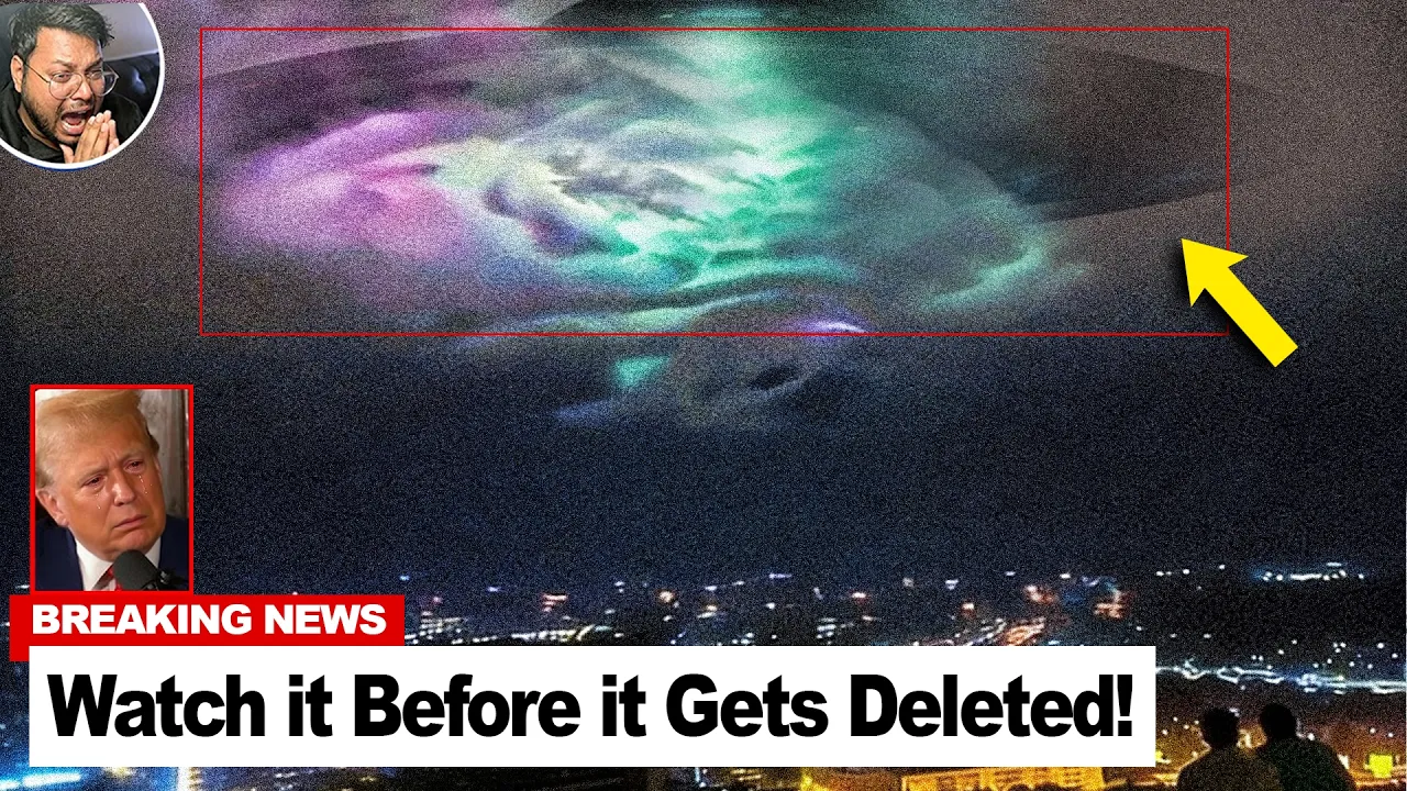 Massive UFO Making Loud Sounds Over Israel‼️😱 Terrifying UFO Sighting 2026