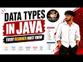 Java Data Types Explained in Telugu Primitive Non-Primitive Data Types