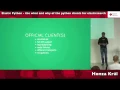 Honza Kral Elastic Python - the what and why of the python clients for elasticsearch