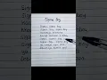 Download Lagu Sigma boy Song lyrics |  handwriting | #lyrics #handwriting #sigma