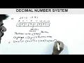 ICSE Computer Science class 11 Number System Part2 - Decimal and Binary Number