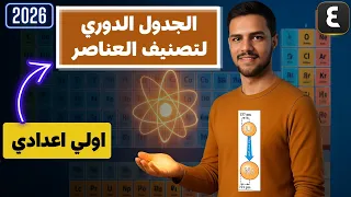 اسرار وخبايا درس الجدول الدوري لتصنيف العناصر الدرس الثاني علوم الصف الأول الإعدادي الترم الأول 