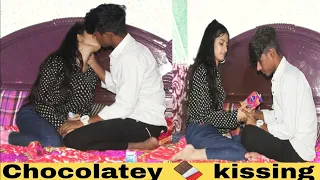 chocolatey kissing real lipskissing prank on my best friend official ritik1080p hd