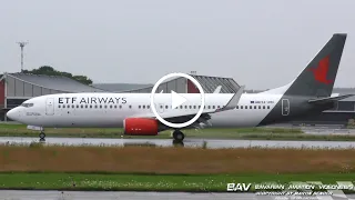 ETF Airways Boeing 737-800 9A-ABC - landing at Memmingen Airport