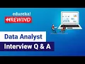 Data Analyst Interview Questions and Answers Data Analytics Interview Questions Edureka Rewind