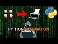 how to printout hard copies of multiple pdfs using python code in the description