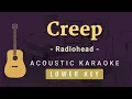 Download Lagu Creep - Radiohead [Acoustic Karaoke | Lower Key]