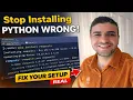 Stop Installing Python Wrong PyCharm Setup That Actually Works