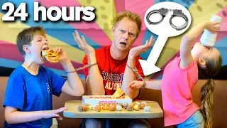 handcuffed to my kids for 24 hours bad idea 