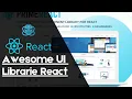 Learn Prime React Awesome UI libraries For React Js