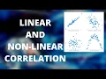 Visualizing linear and non-linear Correlation using Scatterplots Data Analytics