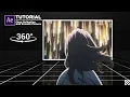 Tutorial How To Make Floor Reflection Smooth 360 Camera Rotation In AFTER EFFECTS NO PLUGIN