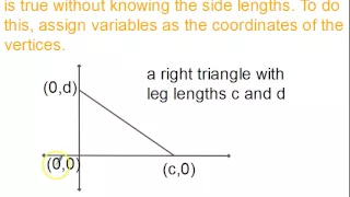 Introduction to Coordinate Proof