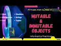 Mutable and Immutable Objects in Python
