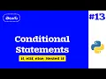 Conditional Statements in Python if elif else nested if Z2H - Tech