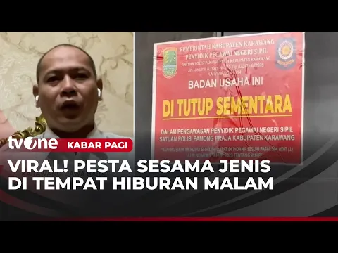 Viral Video Dugaan Pesta Sesama Jenis, Pemkab Karawang Tutup Sementara Tempat Hiburan Malam