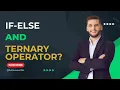 if-else ternary operator flutter course 2024