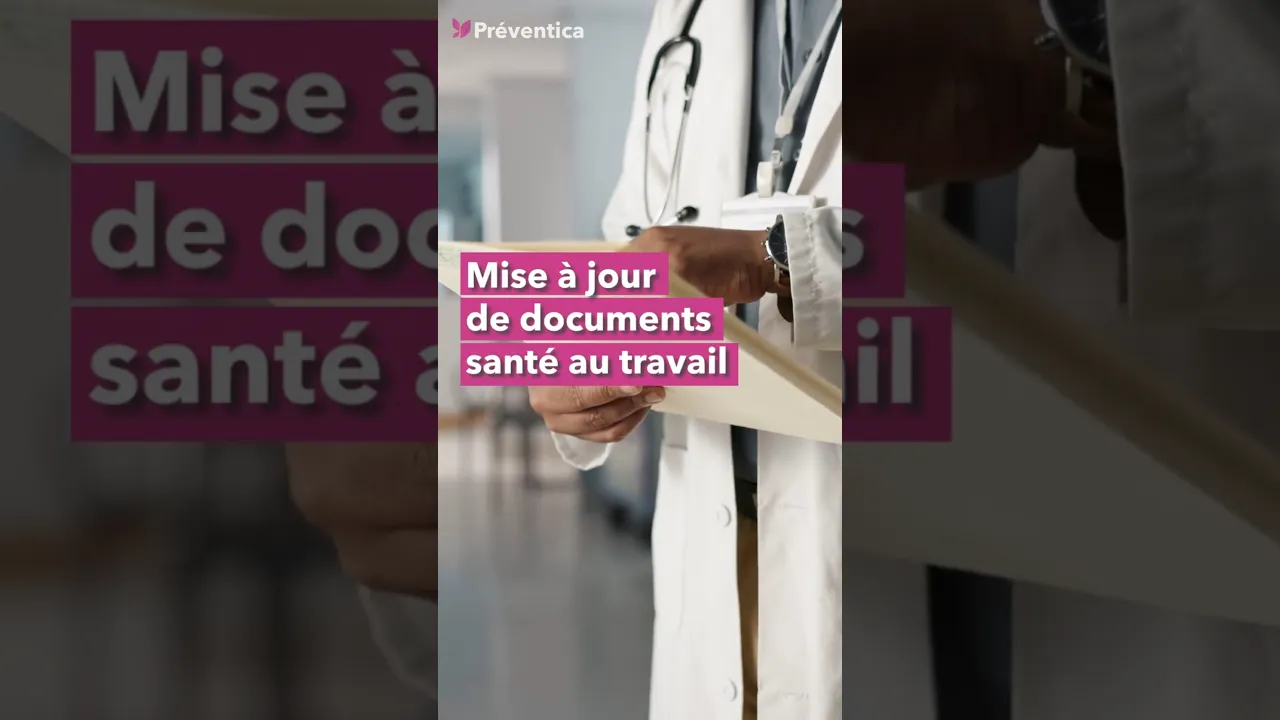 Santé au travail : les modèles de documents mis à jour