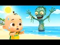 Download Lagu Monsters at The Beach Song | Don't Swim Alone | Best Halloween Songs | Baby Xavi Kids Songs