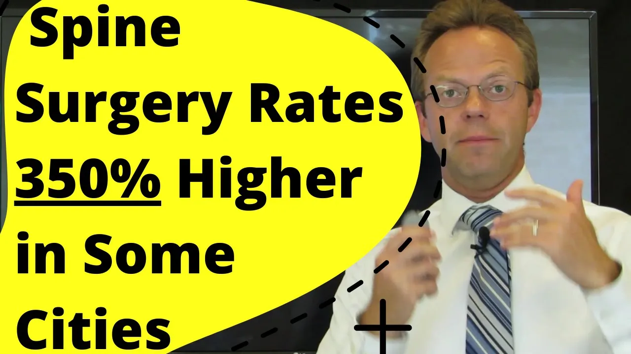 The Dartmouth Atlas of Healthcare Shows Geographic Variation in the Frequency of Spine Surgery