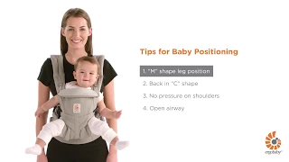 Ergobaby Omni 360 Carrier Front Outward Carry Position with H straps