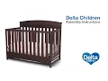 Delta Children Sutton 4-in-1 Crib Assembly