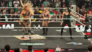 Rhea Ripley Returns Saves Charlotte Flair Iyo Sky Alexa Bliss WWE Raw 11 10 2025 