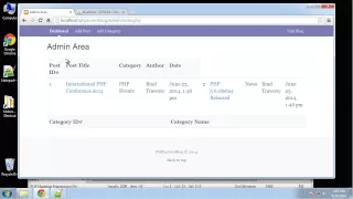 4 19 PHP and MySQL Admin Database fetch