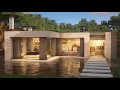 Minecraft - How to Build a Modern Water House