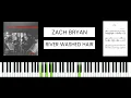 Download Lagu Zach Bryan - River Washed Hair (BEST PIANO TUTORIAL \u0026 COVER)