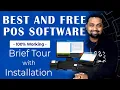 FREE POINT OF SALE SOFTWARE BEST BILLING SYSTEM - BRIEF TOUR WITH INSTALATION