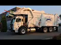 Lemay mcneilus 2075 peterbilt 320 front loder on garbage
