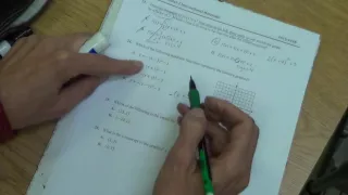 Algebra 1 Sem 2 unit 9 Final Review