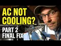 GOODMAN AC SYSTEM NOT COOLING PART 2 OF 2