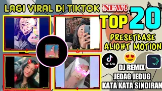 Download 20 Preset Base Alight Motion Jedag Jedug Terbaru | Kata-Kata Sindiran Terbaru Viral TikTok MP3