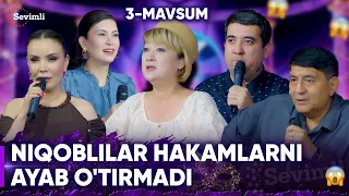 KIM EKAN 3-MAVSUM 44-SON NIQOBLILAR HAKAMLARNI AYAB O'TIRMADI