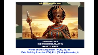 Drdreya Cybergal For Jesus WOE Ep 089 KOG BTP FTX Pt 1 Of 2 Closing Remarks 1 