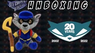 Sly Cooper Fangamer Plush unboxing Sly Cooper Wiki