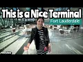 What does FLL Terminal 1 look like Fort Lauderdale International Airport