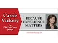 Carrie Vickery for Forsyth County District Court Judge