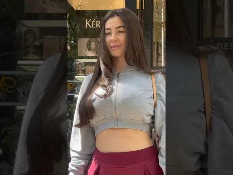 Giorgia Andriani spotted at salon in Bandra
